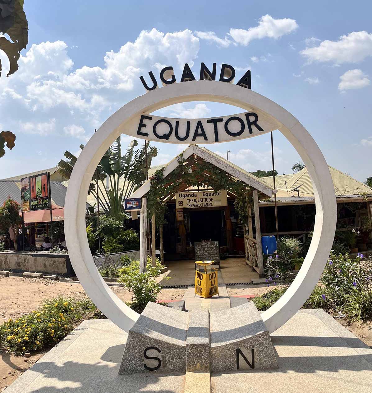 Day 3 — Breakfast & Transfer to Entebbe via the Equator